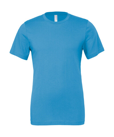 Bella Unisex Jersey Short Sleeve Tee, Aqua, L bedrucken, Art.-Nr. 150063285