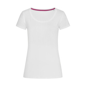 Stedman Megan Crew Neck, White, M bedrucken, Art.-Nr. 154050004
