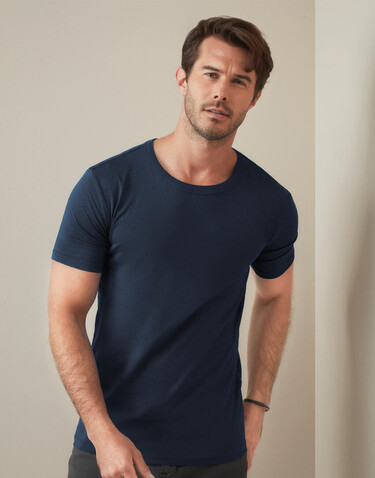 Stedman Morgan Crew Neck, Marina Blue, S bedrucken, Art.-Nr. 156052073