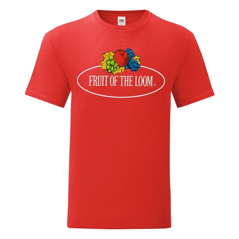 Fruit of the Loom Vintage T Large Logo Print, Deep Navy, 2XL bedrucken, Art.-Nr. 166012027