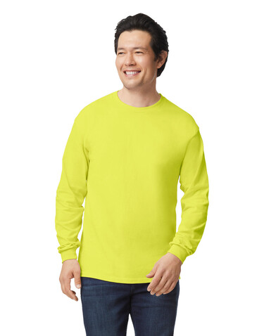 Gildan Ultra Cotton Adult T-Shirt LS, Orange, M bedrucken, Art.-Nr. 171094104