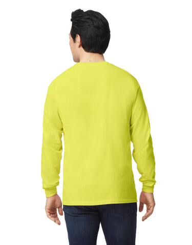 Gildan Ultra Cotton Adult T-Shirt LS, Safety Green, 2XL bedrucken, Art.-Nr. 171095117
