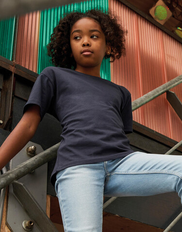 SG Signature Tagless Tee Kids, Deep Taupe, 104 (3-4/S) bedrucken, Art.-Nr. 172527093
