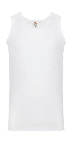 Fruit of the Loom Valueweight Athletic Vest, White, S bedrucken, Art.-Nr. 173010003 Fruit of the Loom Valueweight Athletic Vest, White, S bedrucken, Art.-Nr. 173010003