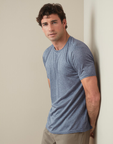 Stedman Recycled Sports-T Move Men, Grey Heather, S bedrucken, Art.-Nr. 174051233