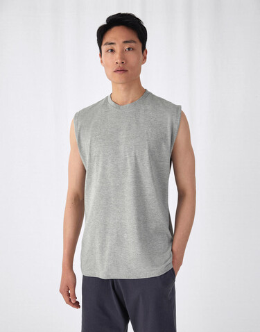 B &amp; C Exact Move Sleeveless T-Shirt, Navy, M bedrucken, Art.-Nr. 175422004