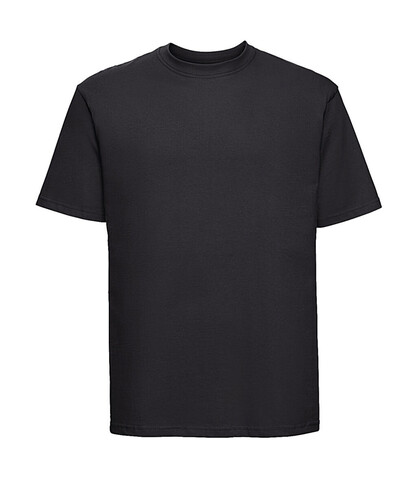 Russell Europe Classic T, Black, M bedrucken, Art.-Nr. 180001014