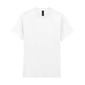 Gildan Heavy Cotton Adult T-Shirt, White, 5XL bedrucken, Art.-Nr. 180090000