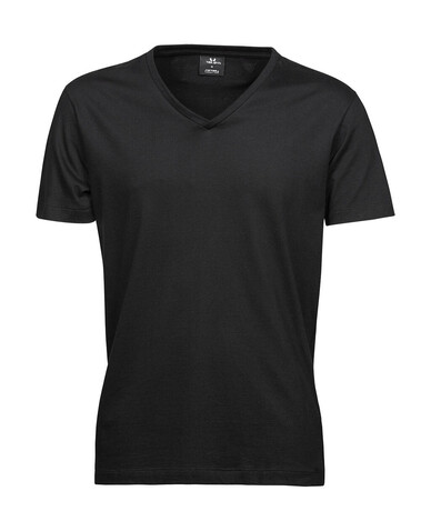 Tee Jays Men`s Fashion V-Neck Sof Tee, Black, S bedrucken, Art.-Nr. 184541013 Tee Jays Men`s Fashion V-Neck Sof Tee, Black, S bedrucken, Art.-Nr. 184541013