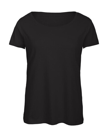 B & C Triblend/women T-Shirt, Black, M bedrucken, Art.-Nr. 187421014 B & C Triblend/women T-Shirt, Black, M bedrucken, Art.-Nr. 187421014