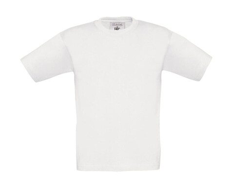 B & C Exact 190/kids T-Shirt, White, 3/4 (98/104) bedrucken, Art.-Nr. 188420003 B & C Exact 190/kids T-Shirt, White, 3/4 (98/104) bedrucken, Art.-Nr. 188420003