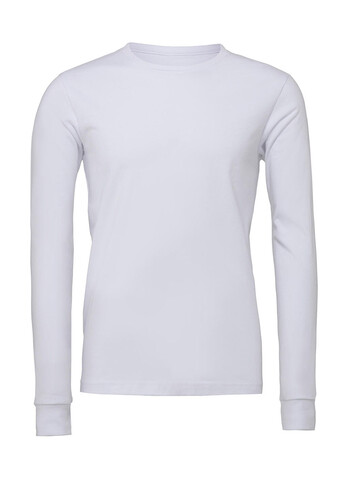 Bella Unisex Jersey Long Sleeve Tee, White, L bedrucken, Art.-Nr. 191060005 Bella Unisex Jersey Long Sleeve Tee, White, L bedrucken, Art.-Nr. 191060005