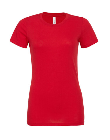 Bella Women`s Relaxed Jersey Short Sleeve Tee, Red, S bedrucken, Art.-Nr. 194064003