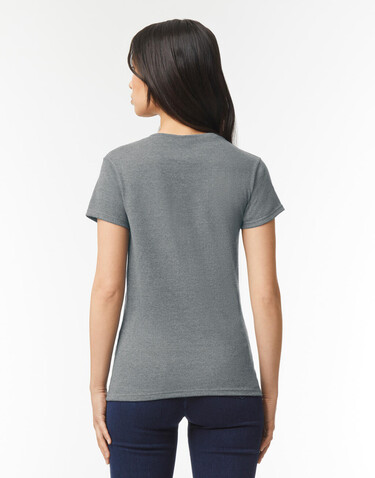 Gildan Heavy Cotton Women`s T-Shirt, Black, M bedrucken, Art.-Nr. 194091014 Gildan Heavy Cotton Women`s T-Shirt, Black, M bedrucken, Art.-Nr. 194091014