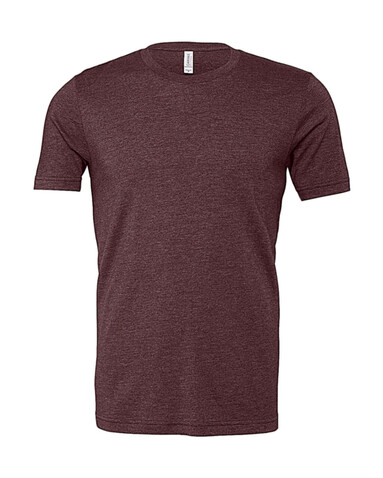 Bella Unisex Heather CVC Short Sleeve Tee, Heather Maroon, XS bedrucken, Art.-Nr. 195064502