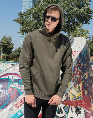 Build Your Brand Heavy Hoody, White, XS bedrucken, Art.-Nr. 200390000