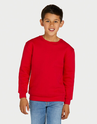 SG Originals Crew Neck Sweat Kids, Snowwhite, 104 (3-4/S) bedrucken, Art.-Nr. 200520013