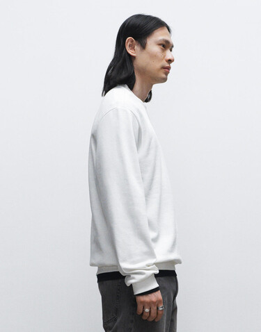 True Blanks Mens Regular Sweatshirt, Off White, XS bedrucken, Art.-Nr. 201410012 True Blanks Mens Regular Sweatshirt, Off White, XS bedrucken, Art.-Nr. 201410012