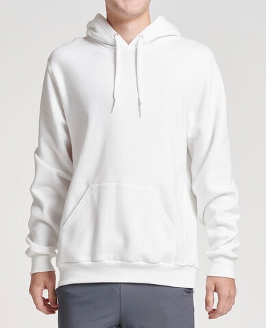 Jerzees JERZEES Eco Premium Blend Hooded Sweatshirt, White, M bedrucken, Art.-Nr. 202370003