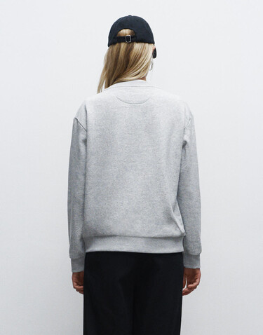 True Blanks Womens Regular Sweatshirt, Off White, XS bedrucken, Art.-Nr. 203410012