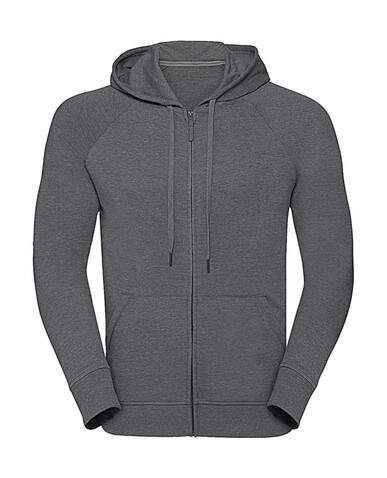 Russell Europe Men`s HD Zipped Hood Sweat, Grey Marl, XS bedrucken, Art.-Nr. 208001142 Russell Europe Men`s HD Zipped Hood Sweat, Grey Marl, XS bedrucken, Art.-Nr. 208001142