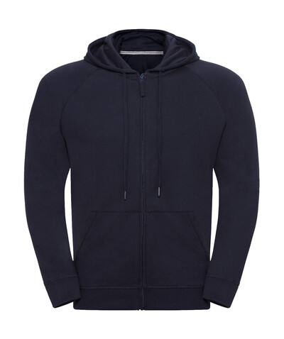 Russell Europe Men`s HD Zipped Hood Sweat, French Navy, 3XL bedrucken, Art.-Nr. 208002018