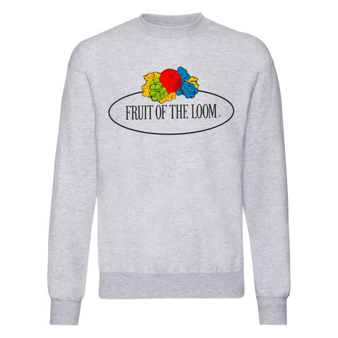 Fruit of the Loom Vintage Sweat Set In Large Logo Print, Heather Grey, 2XL bedrucken, Art.-Nr. 208011237 Fruit of the Loom Vintage Sweat Set In Large Logo Print, Heather Grey, 2XL bedrucken, Art.-Nr. 208011237