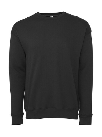 Bella Unisex Drop Shoulder Fleece, Dark Grey Heather, L bedrucken, Art.-Nr. 208061275
