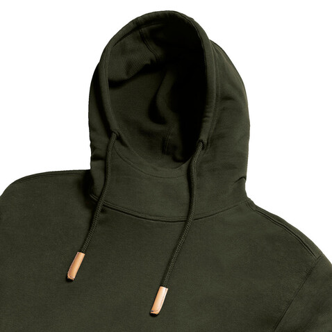 Russell Europe Pure Organic High Collar Hooded Sweat, White, XS bedrucken, Art.-Nr. 209000002 Russell Europe Pure Organic High Collar Hooded Sweat, White, XS bedrucken, Art.-Nr. 209000002