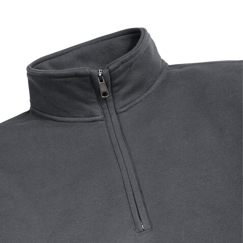 Russell Europe Authentic 1/4 Zip Sweat, French Navy, 4XL bedrucken, Art.-Nr. 211002019