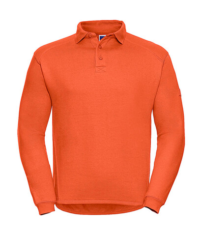 Russell Europe Heavy Duty Collar Sweatshirt, French Navy, M bedrucken, Art.-Nr. 212002014