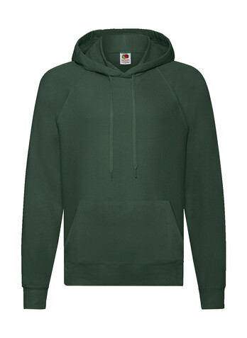 Fruit of the Loom Lightweight Hooded Sweat, Black, 2XL bedrucken, Art.-Nr. 212011017
