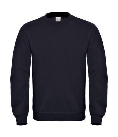 B &amp; C ID.002 Cotton Rich Sweatshirt, Black, XS bedrucken, Art.-Nr. 215421012