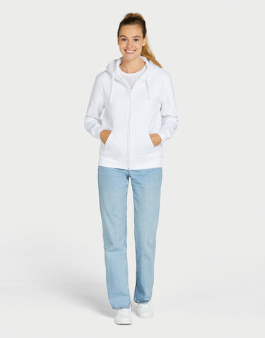 SG Originals Hooded Full Zip Women, Snowwhite, XS bedrucken, Art.-Nr. 217520012