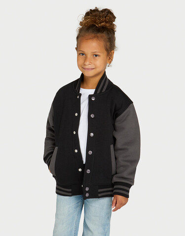 SG Originals Varsity Jacket Kids, Red/Snowwhite, 116 (5-6/M) bedrucken, Art.-Nr. 218524524 SG Originals Varsity Jacket Kids, Red/Snowwhite, 116 (5-6/M) bedrucken, Art.-Nr. 218524524