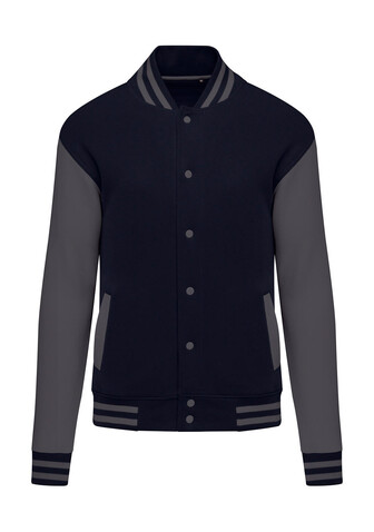 SG Originals Varsity Jacket Kids, Dark Black/Grey, 152 (11-12/2XL) bedrucken, Art.-Nr. 218521527