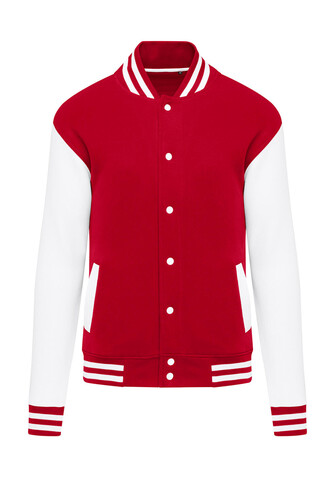SG Originals Varsity Jacket Kids, Red/Snowwhite, 116 (5-6/M) bedrucken, Art.-Nr. 218524524 SG Originals Varsity Jacket Kids, Red/Snowwhite, 116 (5-6/M) bedrucken, Art.-Nr. 218524524
