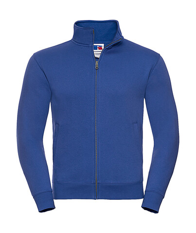 Russell Europe Men`s Authentic Sweat Jacket, Bottle Green, M bedrucken, Art.-Nr. 220005404