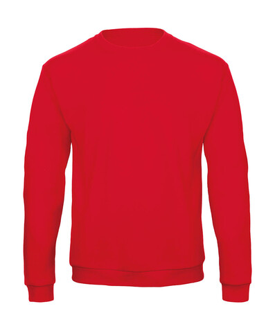 B &amp; C ID.202 50/50 Sweatshirt Unisex, Red, S bedrucken, Art.-Nr. 220424003
