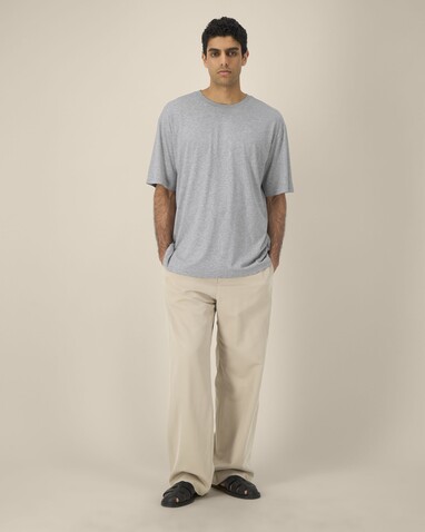 Blaker - Das Unisex-T-Shirt aus Baumwolle-TENCEL™ Modal - Heather Grey - XXL bedrucken, Art.-Nr. STTU263C2502X