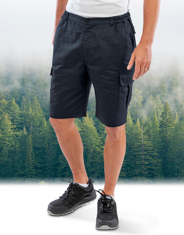 Result Recycled Utility Shorts, Black, S bedrucken, Art.-Nr. 221331012