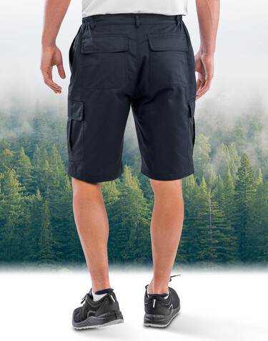 Result Recycled Utility Shorts, Black, S bedrucken, Art.-Nr. 221331012