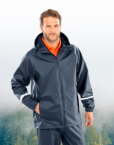 Result Prism Pu Waterproof Jacket, Black, XS bedrucken, Art.-Nr. 223331011