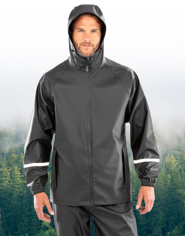 Result Prism Pu Waterproof Jacket, Black, XS bedrucken, Art.-Nr. 223331011