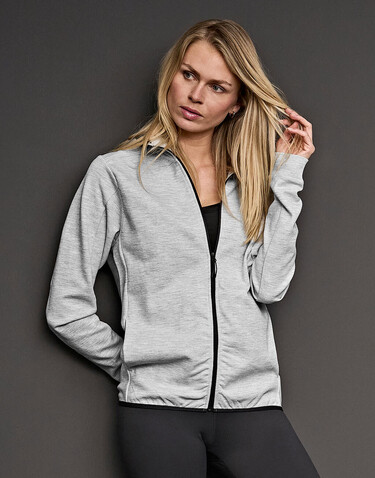 Tee Jays Athletic Hooded Full Zip Sweat, Black, XS bedrucken, Art.-Nr. 223541012