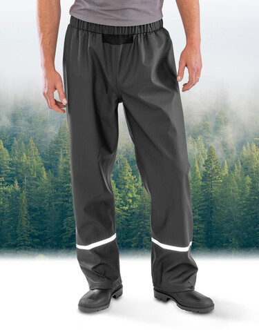Result Prism Pu Waterproof Trouser, Black, M bedrucken, Art.-Nr. 224331013