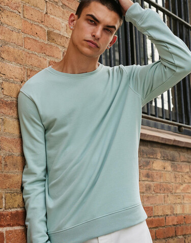 B &amp; C Inspire Crew Neck, White, XS bedrucken, Art.-Nr. 228420002