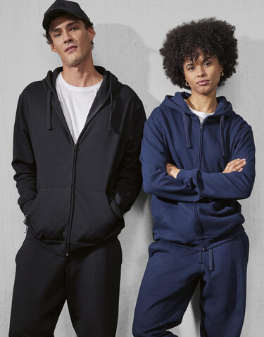 B & C ID.224 Zip Hood, Black, XS bedrucken, Art.-Nr. 234421011 B & C ID.224 Zip Hood, Black, XS bedrucken, Art.-Nr. 234421011