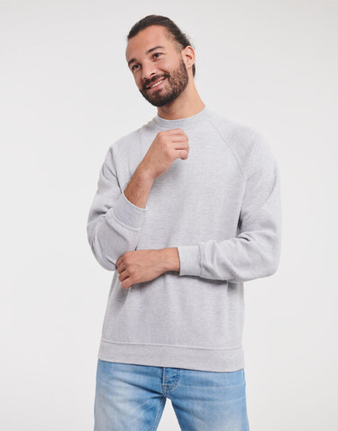 Russell Europe Classic Raglan Sweatshirt, Black, XS bedrucken, Art.-Nr. 237001012 Russell Europe Classic Raglan Sweatshirt, Black, XS bedrucken, Art.-Nr. 237001012