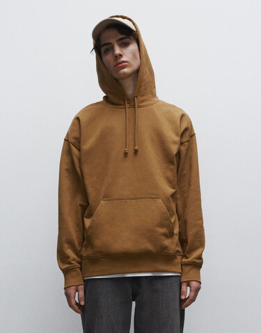 True Blanks Mens Boxy Hoodie, Off Black, S bedrucken, Art.-Nr. 241411023